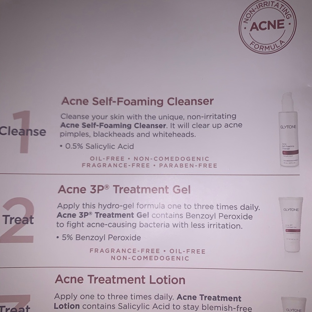 Brand New Glytone Acne Kit!